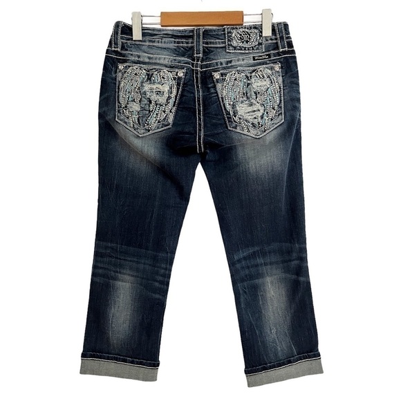 Miss Me Denim - Miss Me Signature Crop Jeans